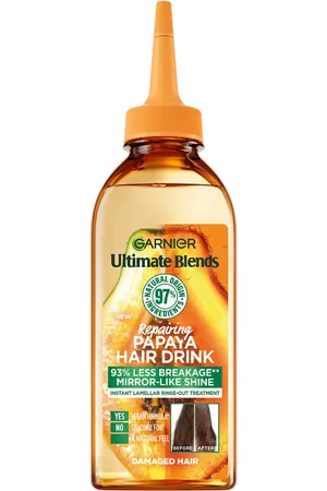 Garnier Ultimate Blends Repairing Papaya Hair Drink Liquid Conditioner for Dry Hair 200ml