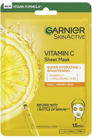 Garnier SkinActive Moisture Bomb Vitamin C Sheet Mask 28g