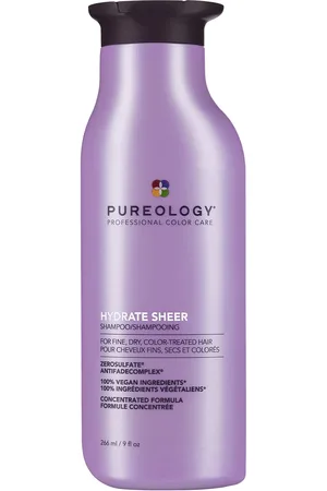 Pureology Sulphate Free Hydrate Sheer Shampoo for a Gentle Cleanse for Fine, Dry Hair 266ml