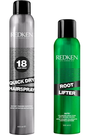 Redken Styling Root Lifting Hair Spray and Quick Dry Hair Spray Bundle