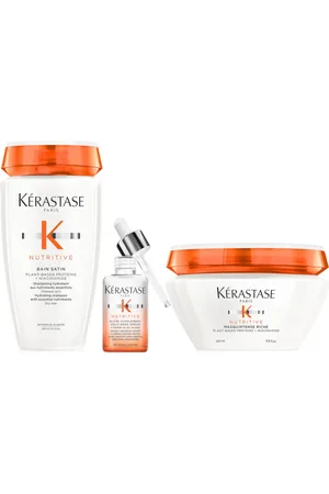 Kerastase Kérastase Nutritive Root To Tip Hydrating Heroes Nourish and Smooth Bundle for Medium-Thick Very Dry Hair