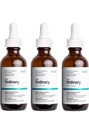 The Ordinary Sérum con multipéptidos para densidad capilar de 60 ml (paquete de tres)