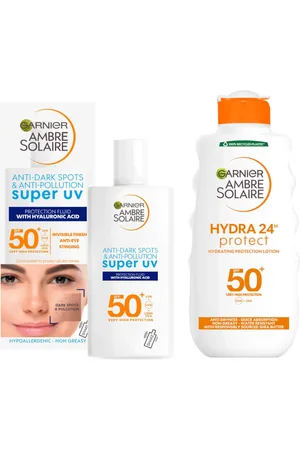 Garnier Ambre Solaire Face and Body SPF50 Bundle