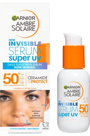 Garnier Ambre Solaire SPF 50+ Super UV Invisible Face Serum 30ml