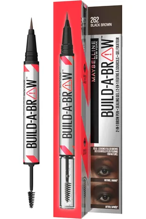 Maybelline Build-A-Brow 2 Easy Steps Eye Brow Pencil and Gel (Various Shades)