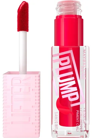Maybelline Lifter Gloss Plumping Lip Gloss Lasting Hydration Formula With Hyaluronic Acid and Chilli Pepper (Various Shades)
