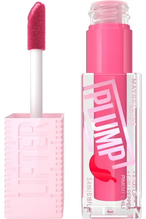 Maybelline Lifter Gloss Plumping Lip Gloss Lasting Hydration Formula With Hyaluronic Acid and Chilli Pepper (Various Shades)