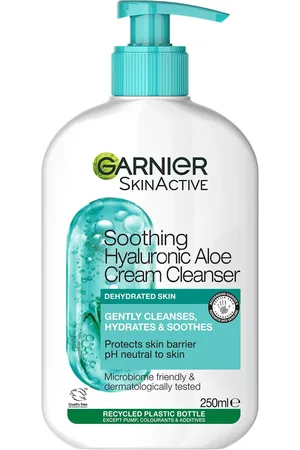 Garnier Skin Active Hyaluronic Aloe Soothing Cream Cleanser 250ml