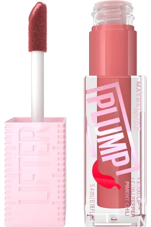 Maybelline Lifter Gloss Plumping Lip Gloss Lasting Hydration Formula With Hyaluronic Acid and Chilli Pepper (Various Shades)