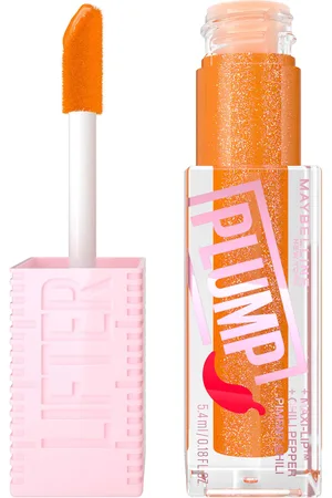 Maybelline Lifter Gloss Plumping Lip Gloss Lasting Hydration Formula With Hyaluronic Acid and Chilli Pepper (Various Shades)