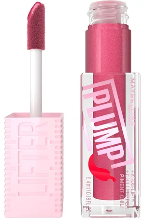 Maybelline Lifter Gloss Plumping Lip Gloss Lasting Hydration Formula With Hyaluronic Acid and Chilli Pepper (Various Shades)