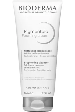 Bioderma Pigmentbio Foaming Cream Limpiador iluminador exfoliante para pieles hiperpigmentadas
