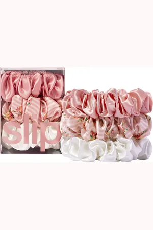 Slip Pure Silk Large Scrunchies - Petal