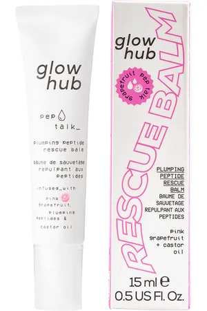 Glow Hub Pep Talk Lip Plumping Peptide Rescue Balm - Grapefruit 15ml