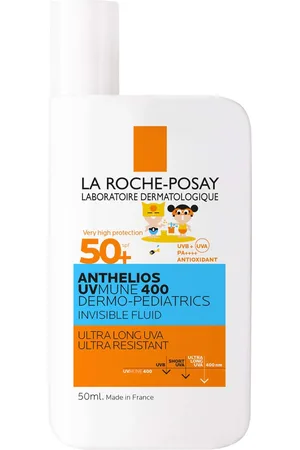 LA ROCHE-POSAY Anthelios UVMune 400 Dermo-Pediatrics Kids Ultra Light Invinsible Fluid SPF 50+ 50ml