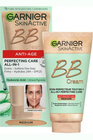 Garnier SkinActive BB Cream Hidratante antienvejecimiento SPF25 - Media