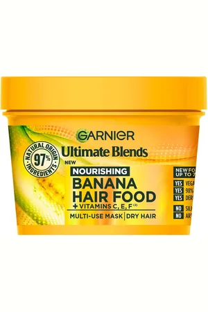 Garnier Ultimate Blends Hair Food Banana 3-in-1 Dry Hair Mask Treatment 390ml