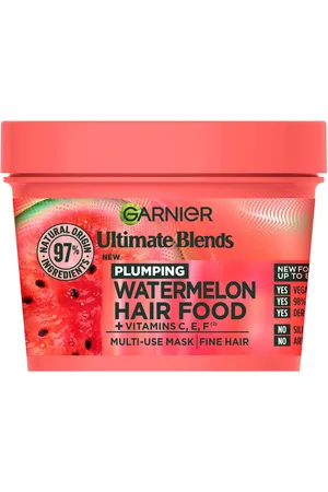 Garnier Ultimate Blends Plumping Hair Food Watermelon 3-in-1 Mask Treatment 390ml