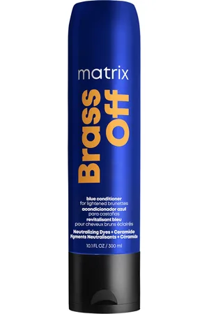 Matrix Brass Off Blue Toning Pigmented Conditioner For Lightened Brunette Hair 300ml