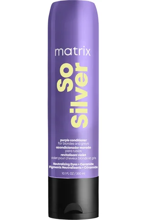 Matrix So Silver Purple Toning Pigmented Conditioner For Blonde, Grey + Silver Hair 300ml