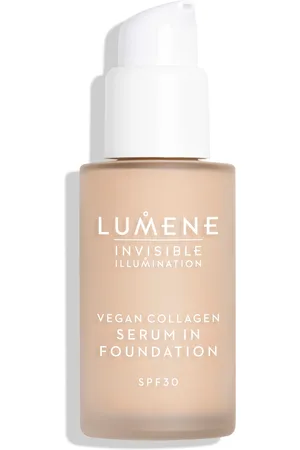 Lumene Invisible Illumination SPF30 Vegan Collagen Serum in Foundation 30ml (Various Shades)