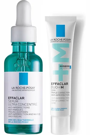 LA ROCHE-POSAY Crema Effaclar Duo (+) y sérum Effaclar de