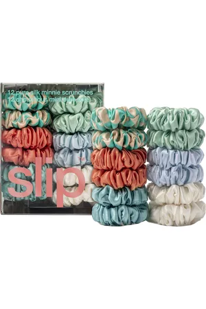 Slip Pure Silk Minnie Scrunchies - Seaside