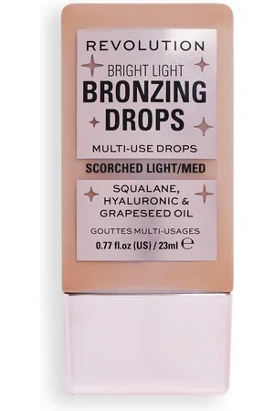 Makeup Revolution Bright Light Bronzing Drops Bronze (Various Shades)