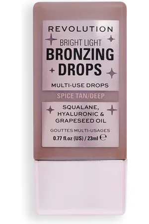 Makeup Revolution Bright Light Bronzing Drops Bronze (Various Shades)