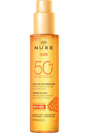 Nuxe Face and Body Tanning Sun Oil High Protection SPF 50 150ml