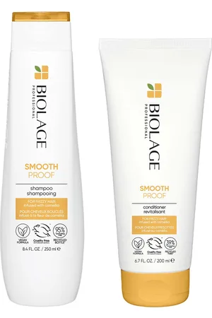 Biolage SmoothProof Shampoo (250ml) and Conditioner (200ml) Duo Set for Frizzy Hair