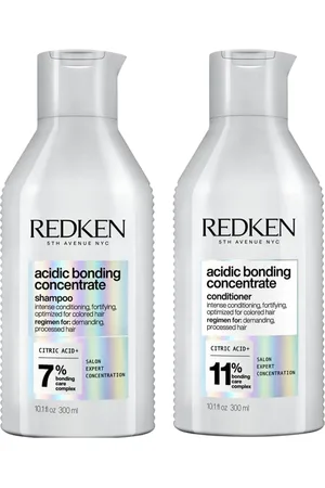 Redken Acidic Bonding Concentrate Shampoo and Conditioner Bond Repair Bundle 2 x 300ml