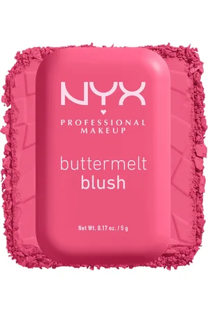 NYX PROFESSIONAL MAKEUP Buttermelt Powder Blush up to 12H Wear, Fade and Transfer Resistant (Various Shades)