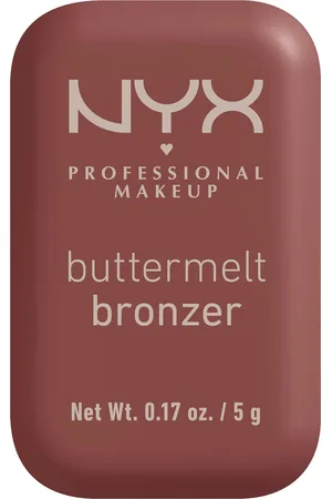 NYX PROFESSIONAL MAKEUP Buttermelt Powder Bronzer 12H Wear Fade & Transfer Resistant (Various Shades)
