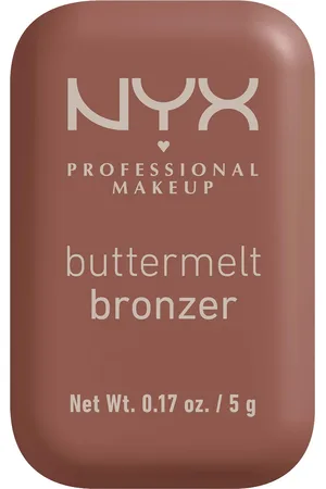 NYX PROFESSIONAL MAKEUP Buttermelt Powder Bronzer 12H Wear Fade & Transfer Resistant (Various Shades)
