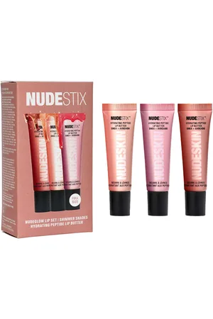 Nudestix Nudeglow 3 Piece Hydrating Peptide Lip Butter Set