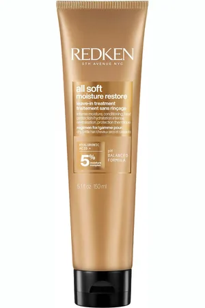 Redken Tratamiento sin aclarado All Soft Moisture Restore de , 150 ml