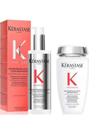 Kerastase Kérastase Première Decalcifying Repairing Pre-Shampoo and Shampoo for Damaged Hair with Pure Citric Acid and Glycine