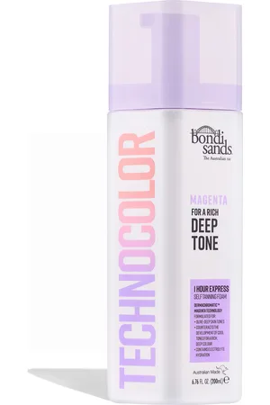 BONDI Technocolor 1 Hour Express Self Tanning Foam - Magenta 200ml