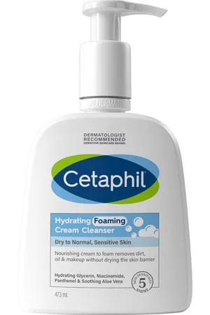 Cetaphil Hydrating Foaming Cream Cleanser Wash 473ml