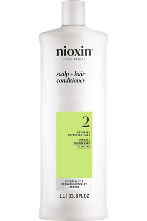 Nioxin Scalp and Hair Thickening System 2 Conditioner for Natural Hair with Progressed Thinning 1L