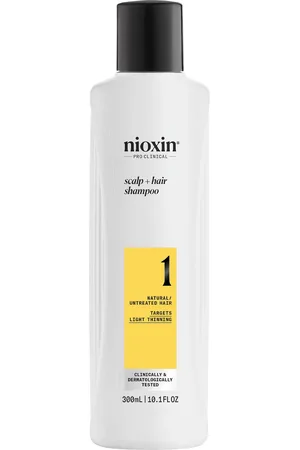 Nioxin Scalp and Hair Thickening System 1 Shampoo for Natural Hair with Light Thinning 300ml