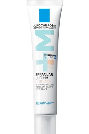 LA ROCHE-POSAY Effaclar Duo+M Unifiant Deep Anti-Imperfection Triple Corrective Tinted Care for Blemish-Prone Skin Light 40ml