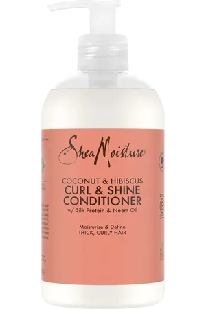 Shea Moisture Acondicionador Curl & Shine de Coco e Hibisco de Shea Moisture 384 ml