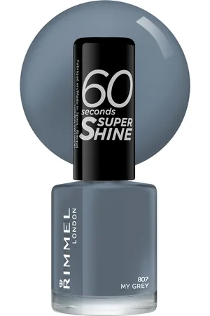 Rimmel London 60 Seconds Rita Ora Nail Varnish - 807 My Grey 8ml