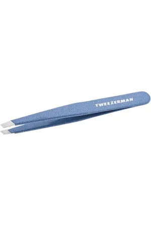 Tweezerman Pinzas Inclinadas de - Azul Granito