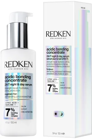 Redken Acidic Bonding Concentrate 24/7 Night and Day Hair Serum, Repair & Strengthen Damaged Hair 100ml