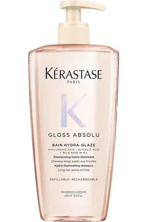 Kerastase Kérastase Gloss Absolu Refillable Shampoo with Glycolic Acid, Hyaluronic Acid and Wild Rose in Oil 500ml
