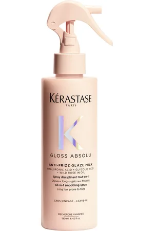 Kerastase Kérastase Gloss Absolu Anti-Frizz Glaze Milk Spray with Glycolic Acid, Hyaluronic Acid and Wild Rose in Oil 190ml