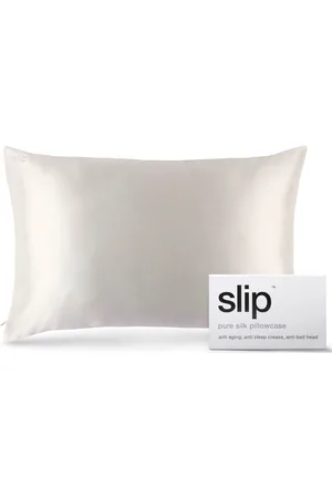 Slip Silk Pillowcase - Queen - White